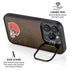 NFL Cleveland Browns Double Vision iPhone 14 Pro Kickstand Case